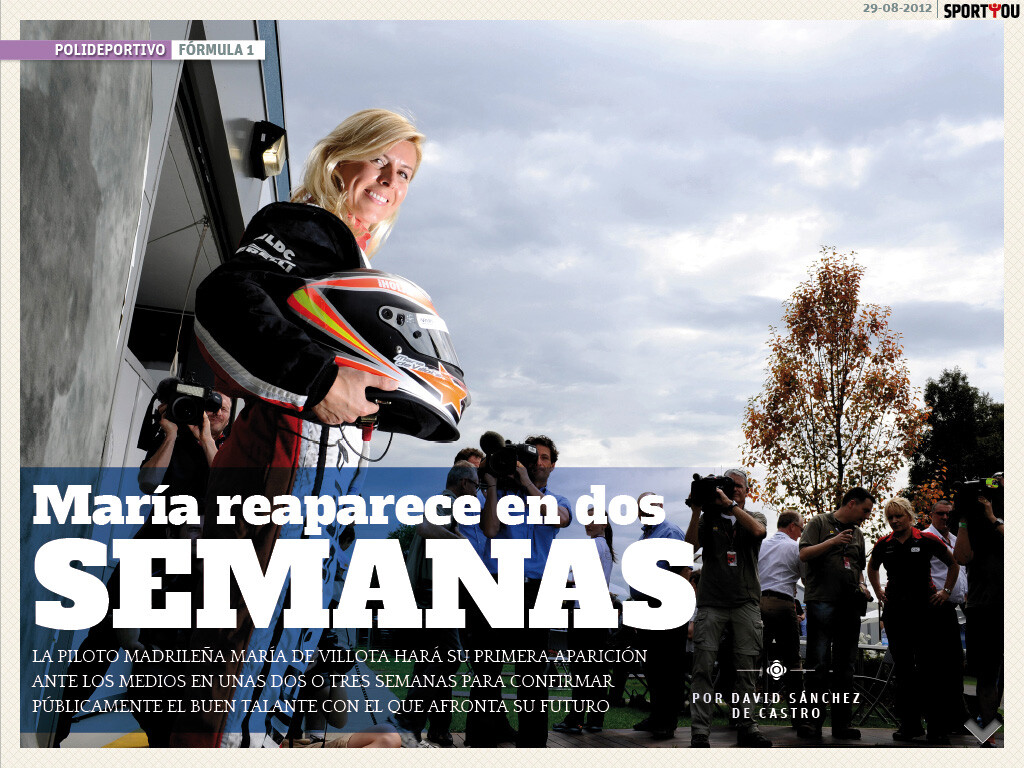 María reaparece en dossemanas María reaparece en dossemanas