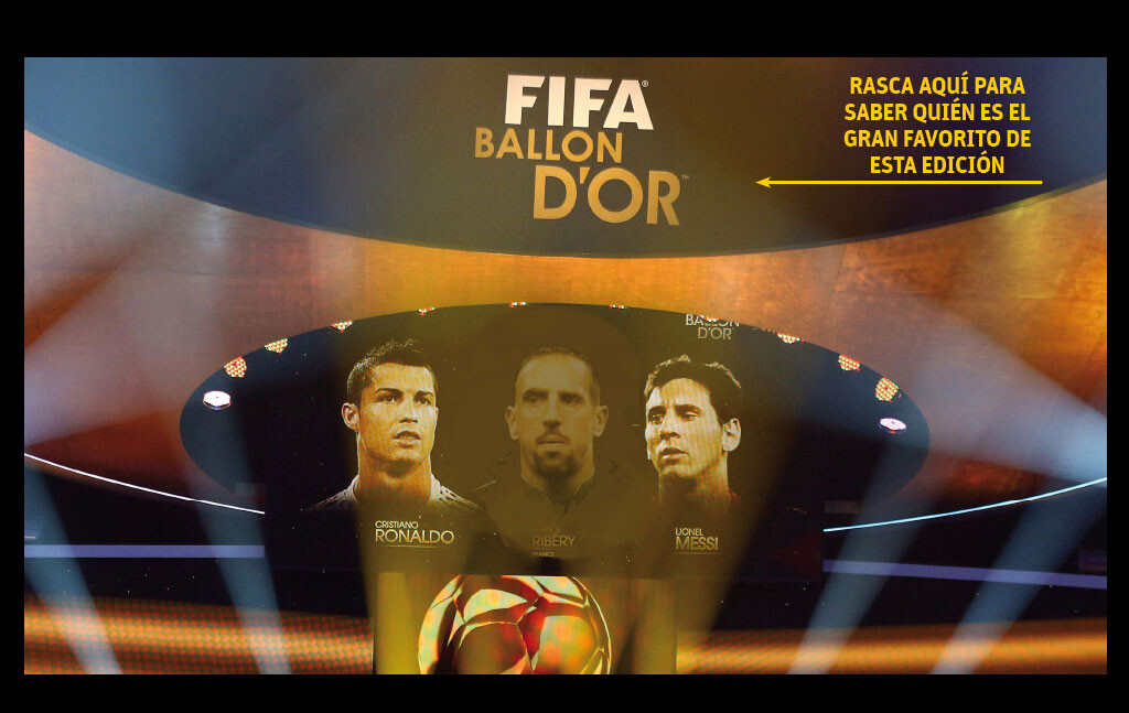 ¿Quién ganará el Balon de Oro 2013?